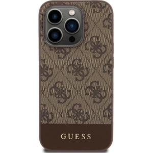 Hurtownia GSM - Case Guess GUHCP15XG4GLBR Apple iPhone 15 Pro Max Hardcase 4G Stripe Collection braun/brown - GUE3301 - {ean13} - Hurt