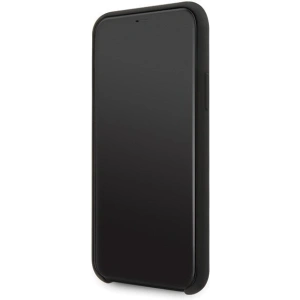 Etui Guess GUHCN58LS4GBK Apple iPhone 11 Pro black/czarny hard case Silicone 4G Tone On Tone