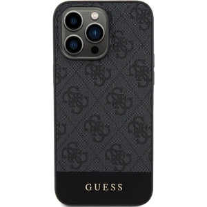 Hurtownia GSM - Case Guess GUHCP15XG4GLGR Apple iPhone 15 Pro Max Hardcase 4G Stripe Collection grau/grey - GUE3302 - {ean13} - Hurt