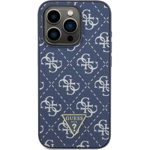Hurtownia GSM - Etui Guess GUHCP15XPG4GPB Apple iPhone 15 Pro Max hardcase 4G Triangle Metal Logo albastru/blue - GUE3303 - {ean13} - Hurt