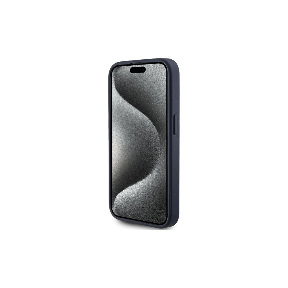 Hurtownia GSM - Case Guess GUHCP15XPG4GPB Apple iPhone 15 Pro Max Hardcase 4G Triangle Metal Logo blau/blue - GUE3303 - {ean13} - Hurt