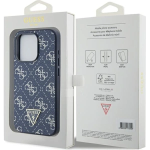 Hurtownia GSM - Etui Guess GUHCP15XPG4GPB Apple iPhone 15 Pro Max hardcase 4G Triangle Metal Logo albastru/blue - GUE3303 - {ean13} - Hurt