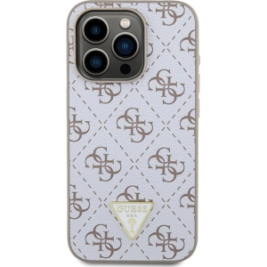 Hurtownia GSM - Etui Guess GUHCP15XPG4GPH Apple iPhone 15 Pro Max hardcase 4G Triangle Metal Logo alb/white - GUE3304 - {ean13} - Hurt