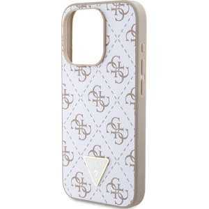 Hurtownia GSM - Etui Guess GUHCP15XPG4GPH Apple iPhone 15 Pro Max hardcase 4G Triangle Metal Logo bílý/white - GUE3304 - {ean13} - Hurt