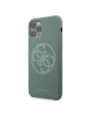 Hurtownia GSM - Etui Guess GUHCN58LS4GKA Apple iPhone 11 Pro khaki hard case Silicone 4G Tone On Tone - GUE164KHA - {ean13} - Hurt
