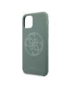 Hurtownia GSM - Etui Guess GUHCN58LS4GKA Apple iPhone 11 Pro khaki hard case Silicone 4G Tone On Tone - GUE164KHA - {ean13} - Hurt