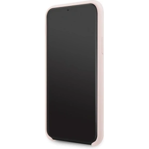 Hurtownia GSM - Etui Guess GUHCN58LS4GLP Apple iPhone 11 Pro light pink/jasnoróżowy hard case Silicone 4G Tone On Tone - GUE165PNK - {ean13} - Hurt