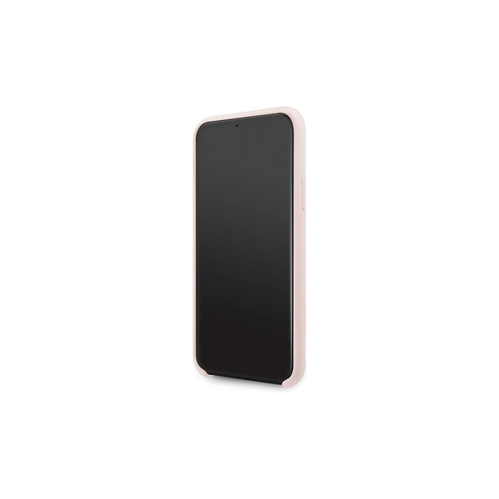 Hurtownia GSM - Etui Guess GUHCN58LS4GLP Apple iPhone 11 Pro light pink/jasnoróżowy hard case Silicone 4G Tone On Tone - GUE165PNK - {ean13} - Hurt
