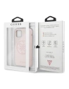 Wholesale Guess GUHCN58LS4GLP iPhone 11 Pro light pink hard case Silicone 4G Tone On Tone - GUE165PNK - {ean13} - Hurt