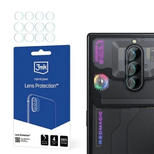 Hurtownia GSM - Szkło hybrydowe na obiektyw aparatu 3MK Lens Protect Nubia Red Magic 8 Pro / 8 Pro+ / 8s Pro [4 PACK] - 3MK5678 - {ean13} - Hurt