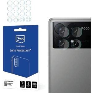 Hurtownia GSM - Hybridní sklo na objektiv fotoaparátu 3MK Lens Protect Poco M6 Pro 4G [4 PACK] - 3MK5683 - {ean13} - Hurt