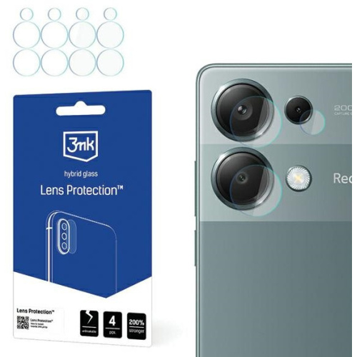 3MK Distributor - 5903108551755 - 3MK5686 - 3MK Lens Protect Xiaomi Redmi Note 13 Pro 4G [4 PACK] - B2B homescreen