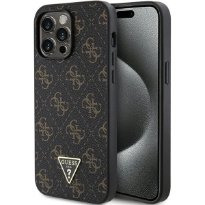 Hurtownia GSM - Etui Guess GUHCP15XPG4GPK Apple iPhone 15 Pro Max hardcase 4G Triangle Metal Logo černý/black - GUE3305 - {ean13} - Hurt