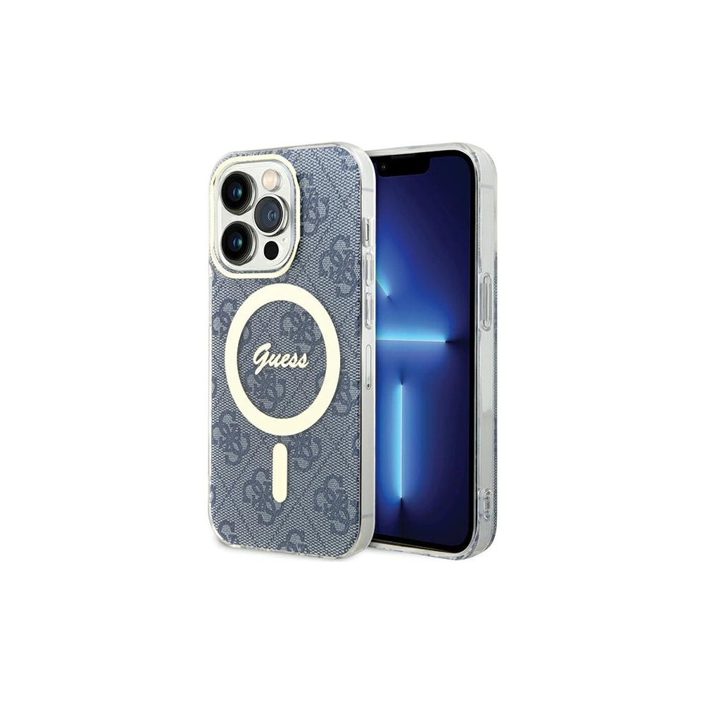 Hurtownia GSM - Case Guess GUHMP15LH4STB Apple iPhone 15 Pro Hardcase IML 4G MagSafe blau/blue - GUE3309 - {ean13} - Hurt