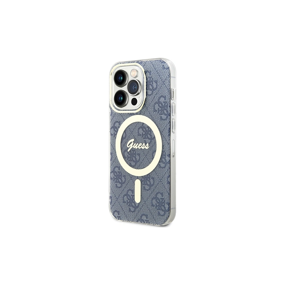 Hurtownia GSM - Case Guess GUHMP15LH4STB Apple iPhone 15 Pro Hardcase IML 4G MagSafe blau/blue - GUE3309 - {ean13} - Hurt
