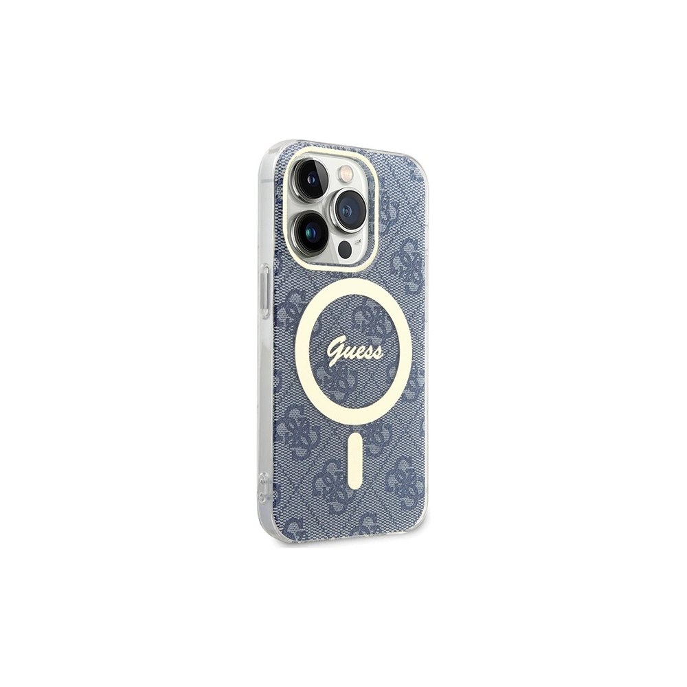 Hurtownia GSM - Case Guess GUHMP15LH4STB Apple iPhone 15 Pro Hardcase IML 4G MagSafe blau/blue - GUE3309 - {ean13} - Hurt