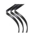Hurtownia GSM - Kabel USB Baseus Fabric 3w1 USB-C / Lightning / Micro 3,5A 1,2m (szary) - BSU631GRY - {ean13} - Hurt