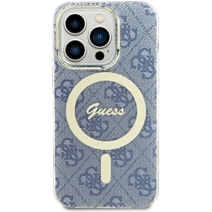 Hurtownia GSM - Case Guess GUHMP15SH4STB Apple iPhone 15 / 14 / 13 Hardcase IML 4G MagSafe blau/blue - GUE3311 - {ean13} - Hurt