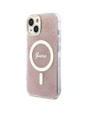 Hurtownia GSM - Etui Guess GUHMP15SH4STP Apple iPhone 15 / 14 / 13 hardcase IML 4G MagSafe růžový/pink - GUE3312 - {ean13} - Hurt