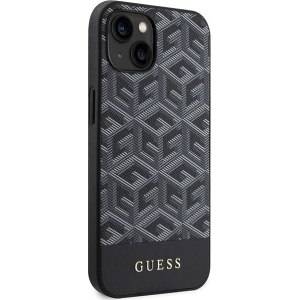 Hurtownia GSM - Case Guess GUHMP15SHGCFSEK Apple iPhone 15 / 14 / 13 Hardcase GCube Stripes MagSafe schwarz/black - GUE3313 - {ean13} - Hurt
