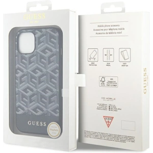 Hurtownia GSM - Case Guess GUHMP15SHGCFSEK Apple iPhone 15 / 14 / 13 Hardcase GCube Stripes MagSafe schwarz/black - GUE3313 - {ean13} - Hurt