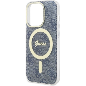 Hurtownia GSM - Case Guess GUHMP15XH4STB Apple iPhone 15 Pro Max Hardcase IML 4G MagSafe blau/blue - GUE3314 - {ean13} - Hurt