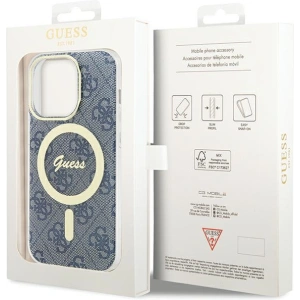 Hurtownia GSM - Case Guess GUHMP15XH4STB Apple iPhone 15 Pro Max Hardcase IML 4G MagSafe blau/blue - GUE3314 - {ean13} - Hurt