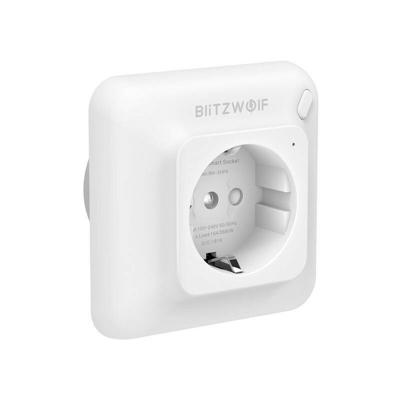 Hurtownia BlitzWolf - 5907489602310 - BLZ174 - Inteligentne gniazdko WiFi BlitzWolf BW-SHP8 3680W, 16A - B2B homescreen