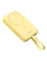 Baseus Magnetic Mini Power Bank 10000mAh 30W USB-C s bezdrátovým nabíjením MagSafe + vestavěný kabel USB-C
