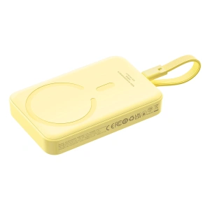 Hurtownia GSM - Baseus Magnetic Mini Power Bank 10000mAh 30W USB-C s bezdrátovým nabíjením MagSafe + vestavěný kabel USB-C - BSU4847 - {ean13} - Hurt
