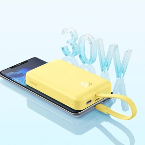 Hurtownia GSM - Baseus Magnetic Mini Power Bank 10000mAh 30W USB-C mit kabellosem MagSafe-Laden + eingebautem USB-C-Kabel - BSU4847 - {ean13} - Hurt