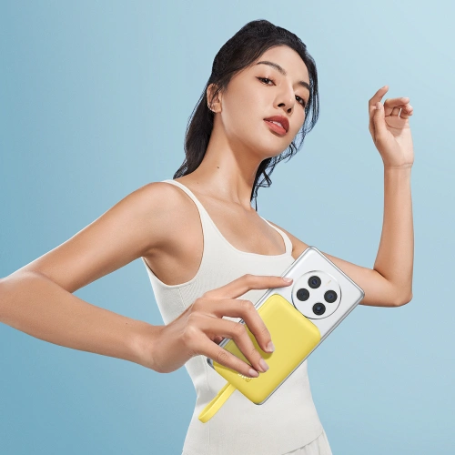 Baseus Magnetic Mini Power Bank 10000mAh 30W USB-C z ładowaniem bezprzewodowym MagSafe + wbudowany kabel USB-C