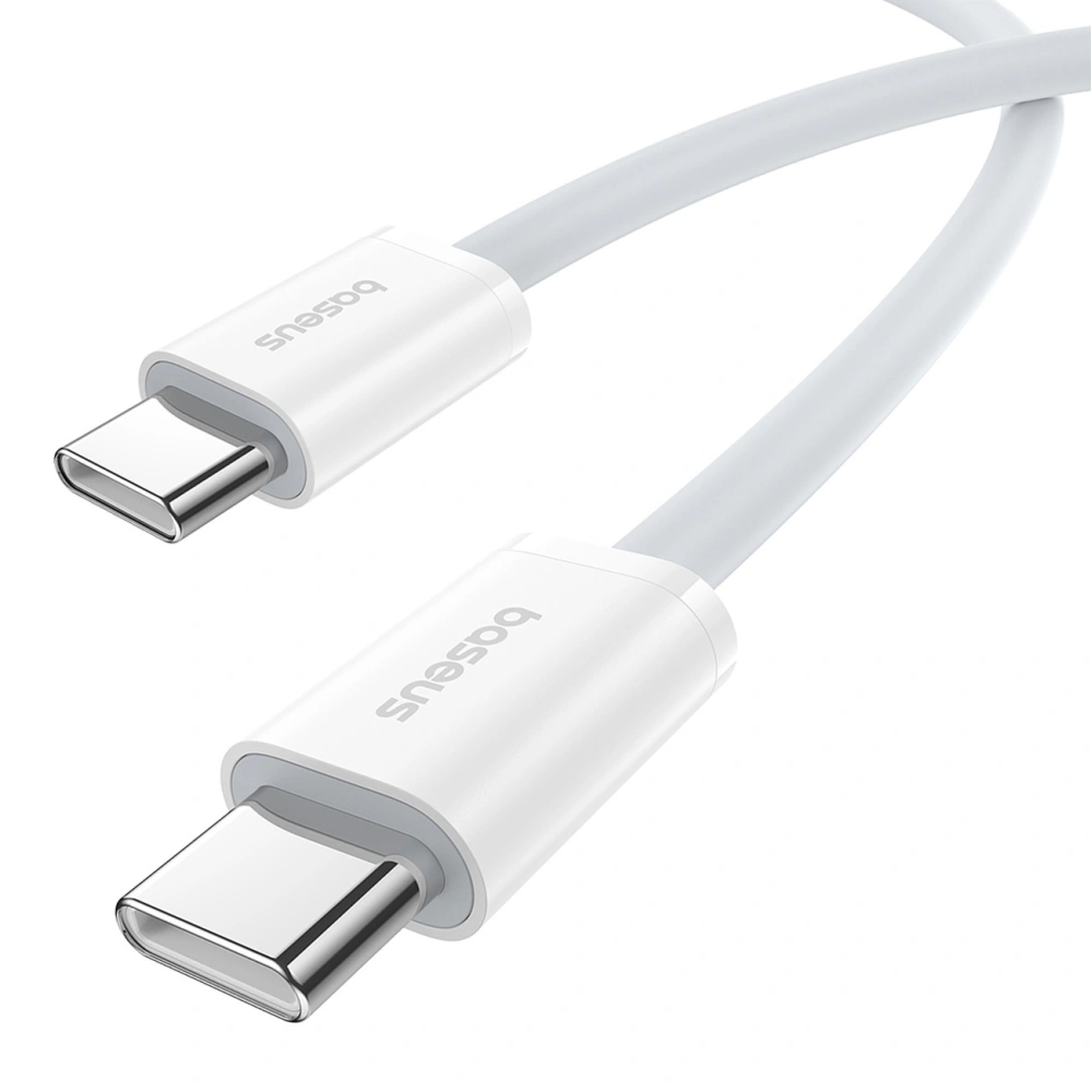 Wholesale Baseus Superior Series ll USB-C / USB-C cable 30W 480Mb/s 1m white - BSU4848 - {ean13} - Hurt