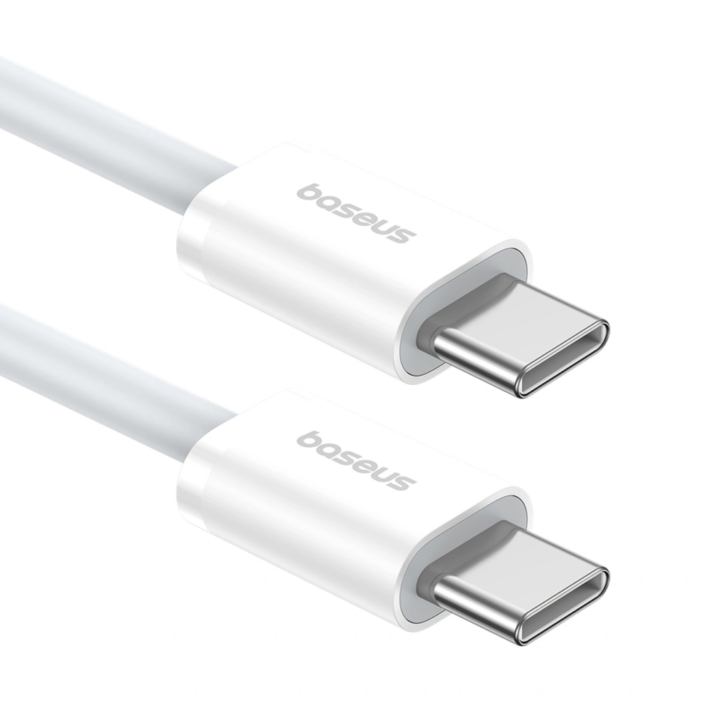 Wholesale Baseus Superior Series ll USB-C / USB-C cable 30W 480Mb/s 1m white - BSU4848 - {ean13} - Hurt