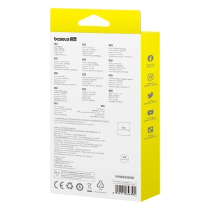 Hurtownia GSM - Kabel Baseus Superior Series ll USB-C / USB-C 30W 480Mb/s 1m weiß - BSU4848 - {ean13} - Hurt