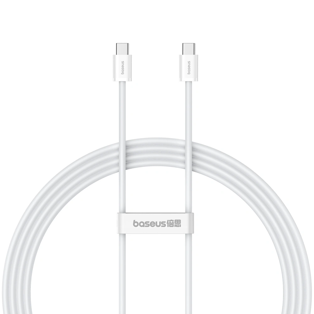 Wholesale Baseus Superior Series ll USB-C / USB-C cable 30W 480Mb/s 2m white - BSU4849 - {ean13} - Hurt