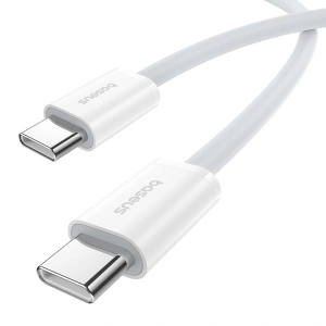 Kabel Baseus Superior Series ll USB-C / USB-C 30W 480Mb/s 2m biały