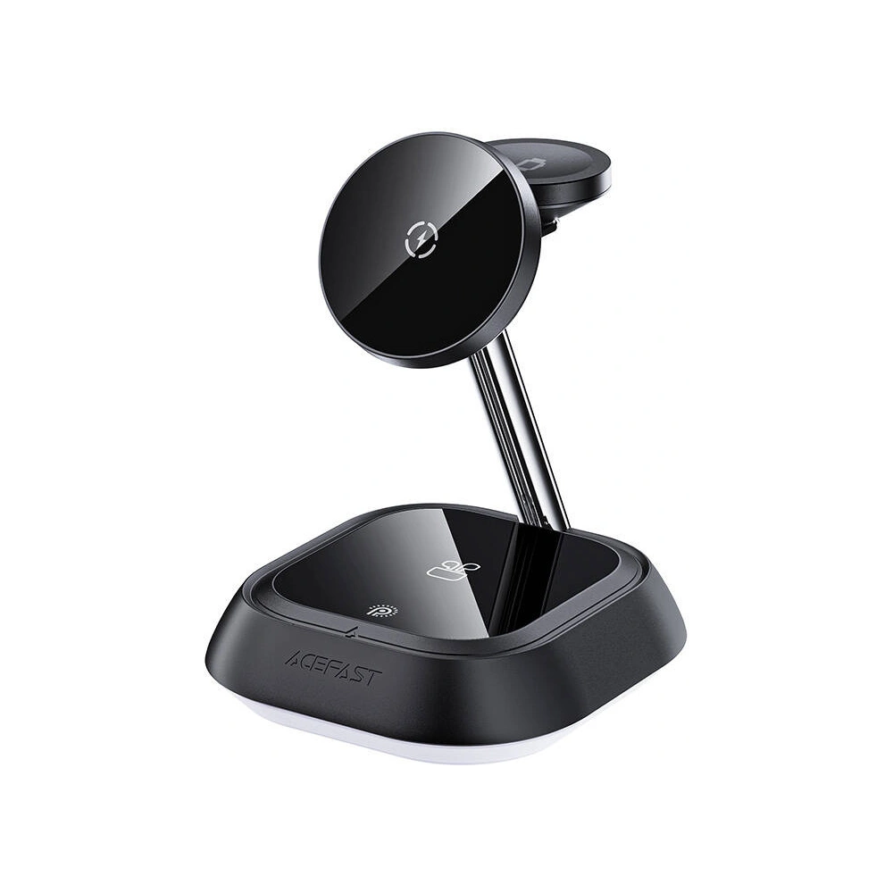 Hurtownia GSM - Kabelloses Ladegerät 3w1 Acefast E16 LED schwarz - ACE85 - {ean13} - Hurt