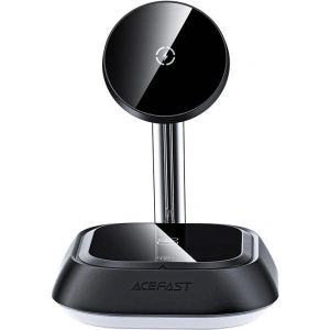 Wholesale Acefast E16 LED 3-in-1 wireless charger black - ACE85 - {ean13} - Hurt