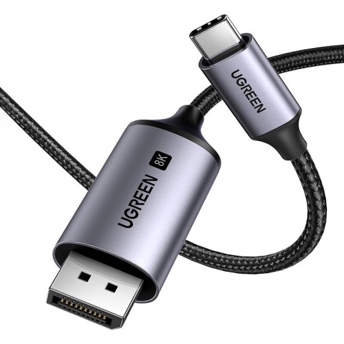 Ugreen Distributor - 6941876221585 - UGR1813 - UGREEN 25158 USB-C / DisplayPort cable 8K 2m black - B2B homescreen