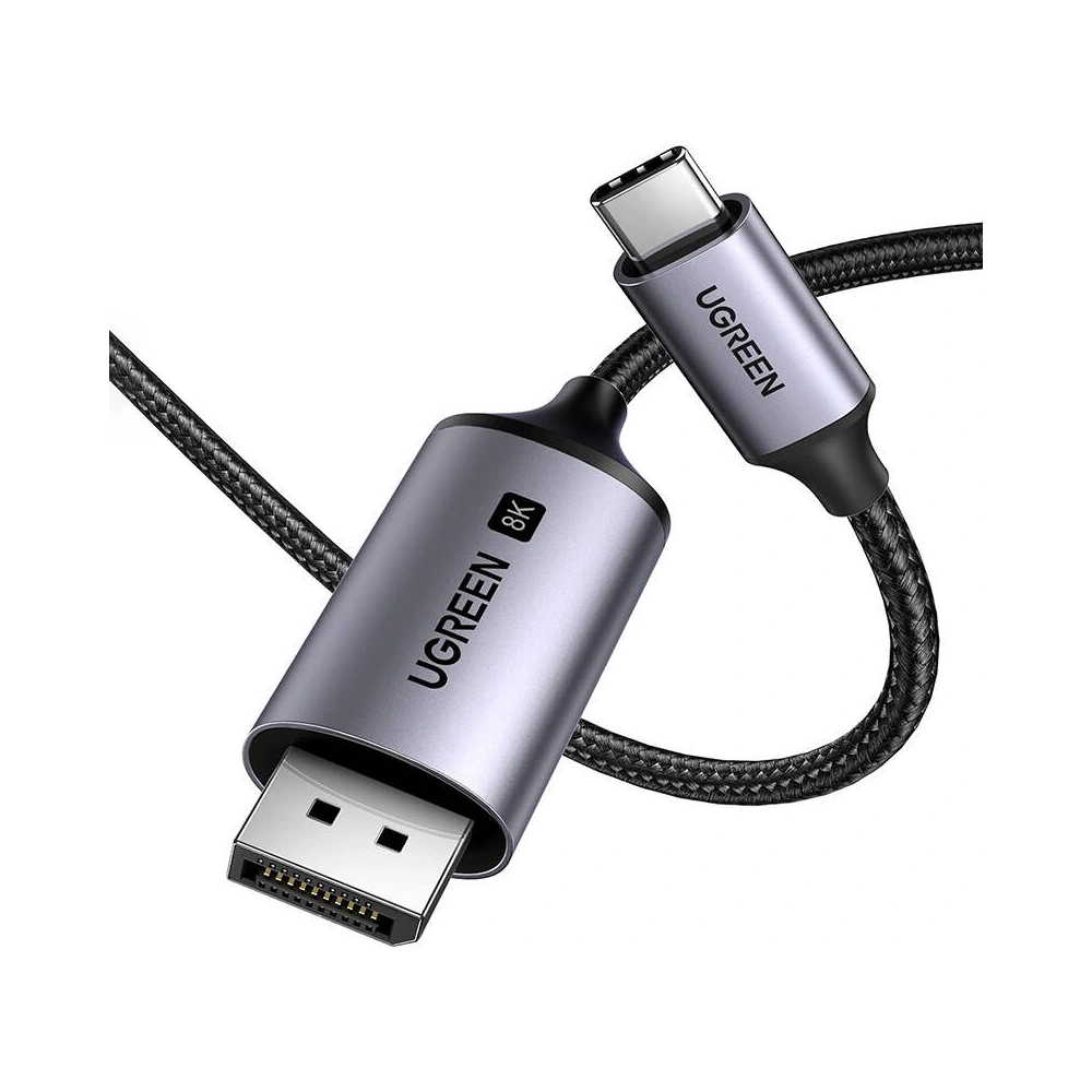 Hurtownia GSM - UGREEN 25158 USB-C / DisplayPort 8K 2m schwarz Kabel - UGR1813 - {ean13} - Hurt