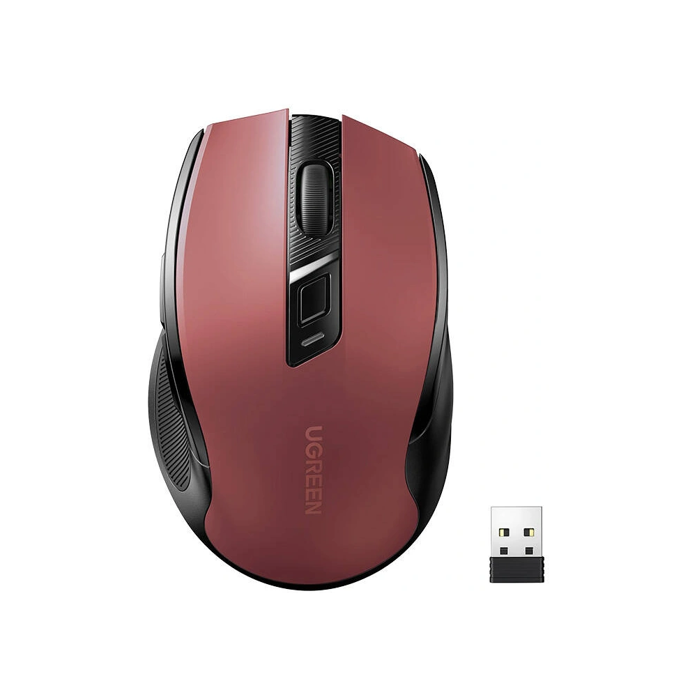 Hurtownia GSM - Mysz bezprzewodowa UGREEN MU006 Bluetooth 5.0, 2.4 GHz czerwona - UGR1814 - {ean13} - Hurt