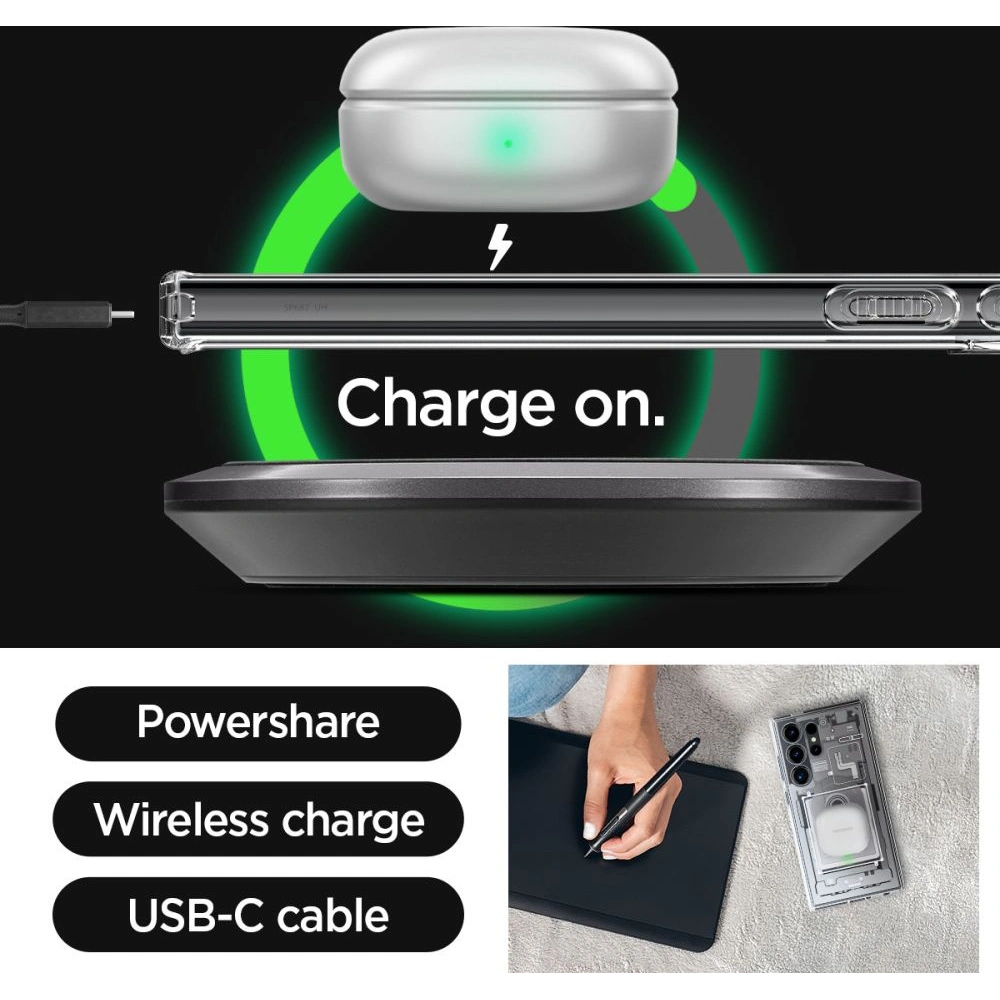 Hurtownia GSM - Etui Spigen Ultra Hybrid Samsung Galaxy S24 Ultra Zero One Fehér - SPN3349 - {ean13} - Hurt