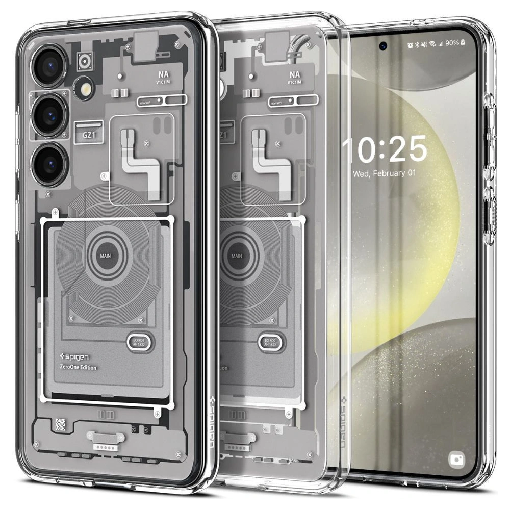 Hurtownia GSM - Etui Spigen Ultra Hybrid Samsung Galaxy S24 Zero One Bílá - SPN3350 - {ean13} - Hurt