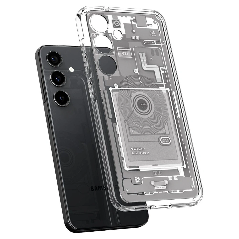 Hurtownia GSM - Etui Spigen Ultra Hybrid Samsung Galaxy S24 Zero One Bílá - SPN3350 - {ean13} - Hurt