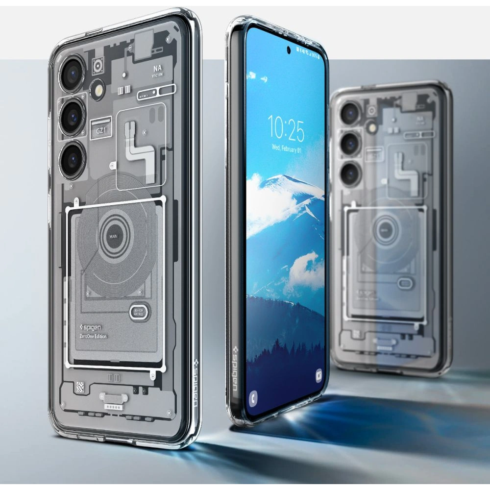 Hurtownia GSM - Etui Spigen Ultra Hybrid Samsung Galaxy S24 Zero One Bílá - SPN3350 - {ean13} - Hurt
