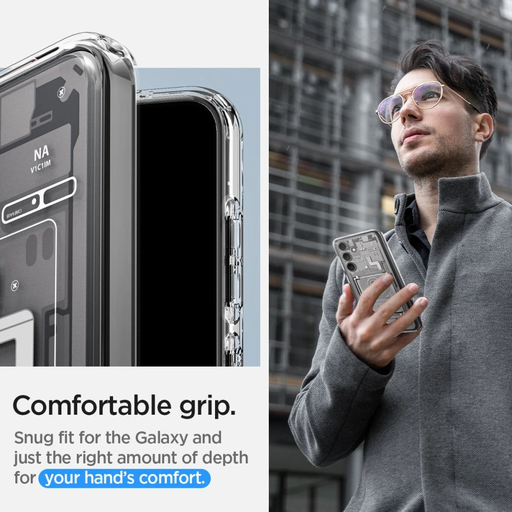 Hurtownia GSM - Etui Spigen Ultra Hybrid Samsung Galaxy S24 Zero One Bílá - SPN3350 - {ean13} - Hurt
