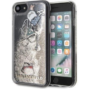 Wholesale Karl Lagerfeld KLHCI8KSICGO Apple iPhone SE 2022/SE 2020/8/7 gold hard case Iconic Liquid Glitter - KLD077GLD - {ean13} - Hurt