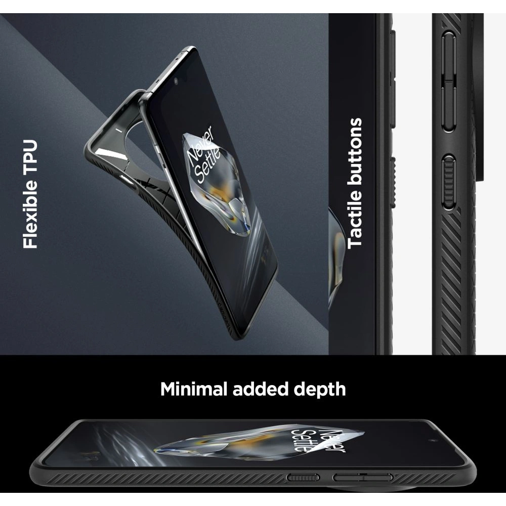 Hurtownia GSM - Etui Spigen Liquid Air OnePlus 12 Matt Fekete - SPN3351 - {ean13} - Hurt