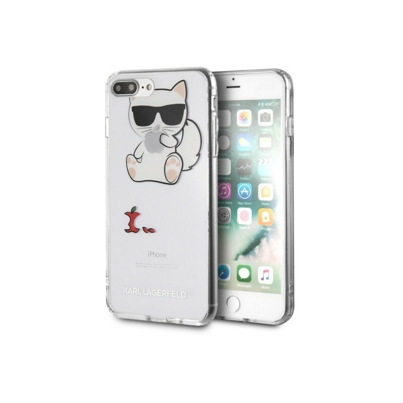 Hurtownia Karl Lagerfeld - 3700740436073 - KLD080CL - Karl Lagerfeld KLHCI8LCFA iPhone 7/8 Plus hardcase transparent Choupette Fun - B2B homescreen